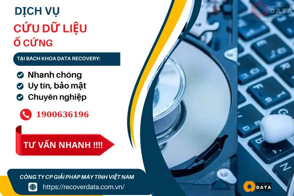 Dịch vụ cứu dữ liệu chuyên nghiệp