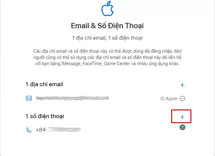 Thiết lập lại bảo mật và thông tin cá nhân khi đăng ký icloud trên máy tính