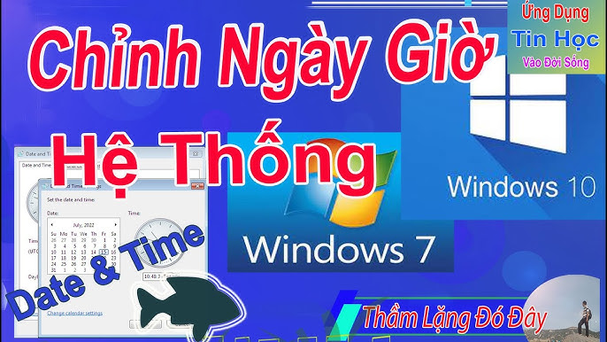 Cách Sửa Ngày Giờ Trên Máy Tính Chuẩn Xác Mọi Phiên Bản Windows (7, 10, 11)