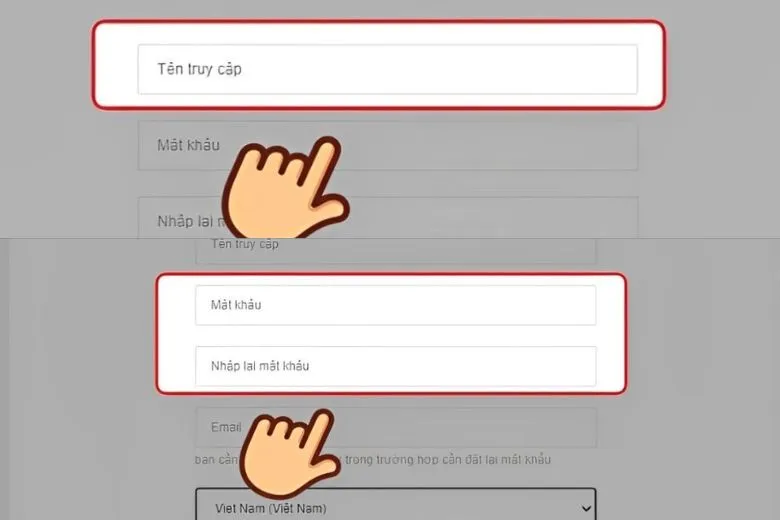 Hướng dẫn đăng ký, đăng nhập Free Fire trên máy tính bước 2