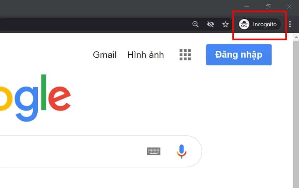 Giao diện trình duyệt ẩn danh, nhấn mạnh việc bảo mật thông tin cá nhân sau khi đăng ký Zalo
