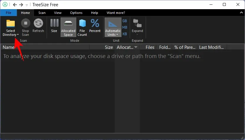Quét file trên TreeSize (1)