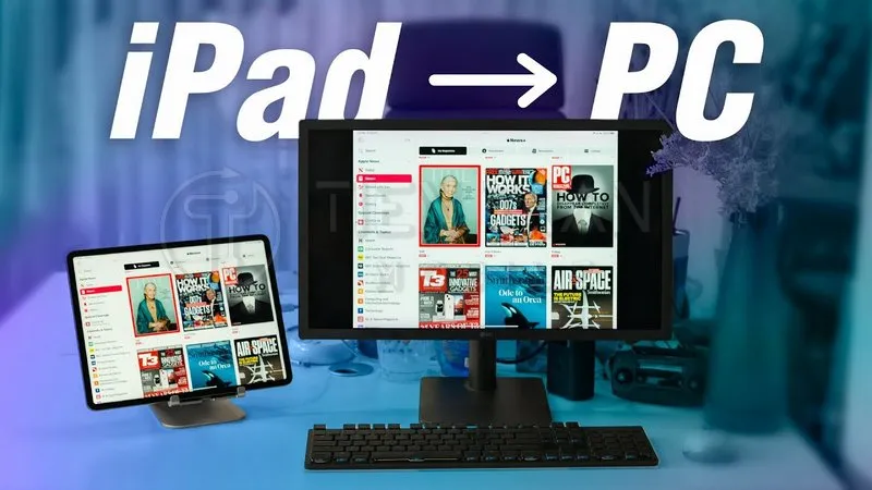 Lợi ích của việc kết nối iPad với màn hình ngoài: mở rộng không gian làm việc đa nhiệm.