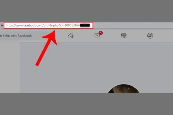 Các bước truy cập và copy đường link Facebook của bạn bè trên giao diện máy tính