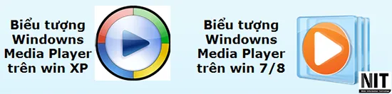 Biểu tượng ứng dụng Windows Media Player (WMP) để rip CD Audio