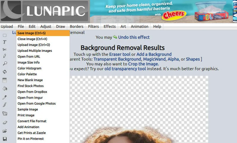 LunaPic – Công cụ chỉnh ảnh online đa năng (Nguồn: vidmore)