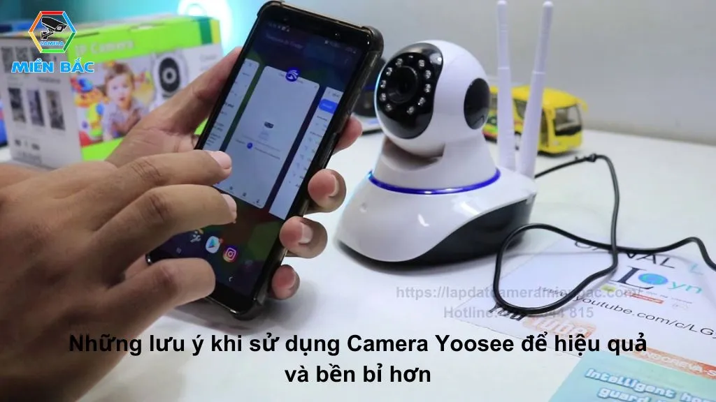 Các lưu ý quan trọng để tối ưu hóa hiệu suất và bảo mật khi sử dụng camera máy tính giám sát