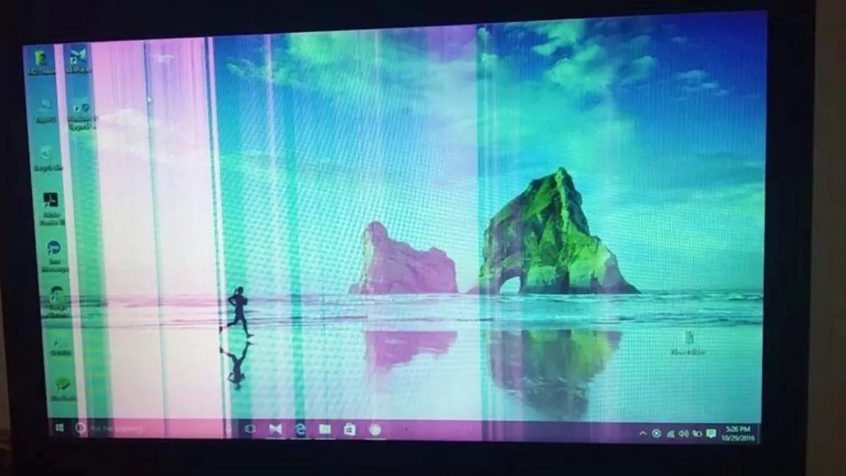 Phân tích nguyên nhân khiến màn hình máy tính bị sọc ngang mờ cần phải khắc phục ngay