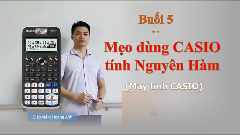 cách Bấm Máy Tính Arctan và Các Hàm Lượng Giác Nghịch Đảo (Arcsin, Arccos, Arccot) Trên Casio 580VNX