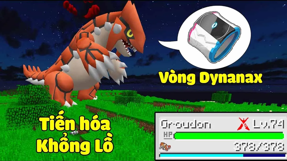 Cách tải và chơi Minecraft trên máy tính với tính năng thu phục Pokemon 3D sống động