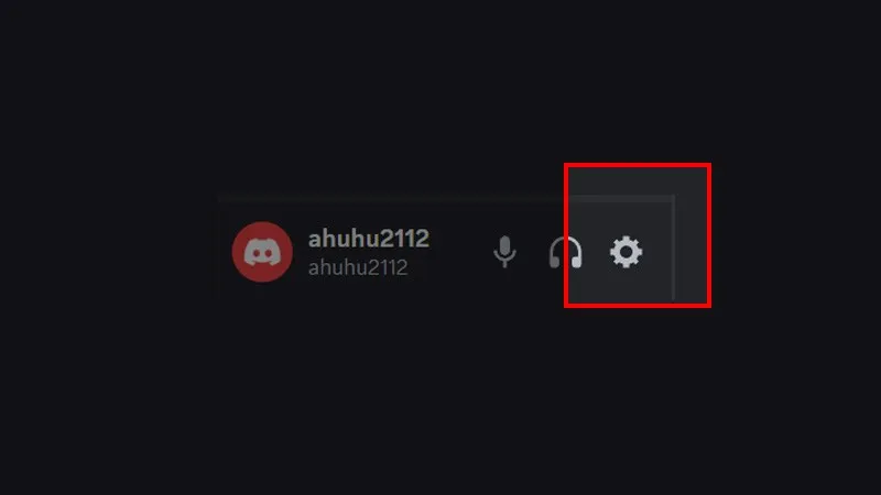 Bước truy cập Cài đặt Người dùng để kích hoạt Chế độ Nhà phát triển Discord