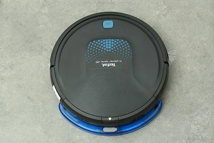 Robot hút bụi lau nhà Tefal RG8275WH thiết kế gọn đẹp, di chuyển dễ dàng