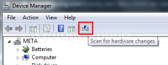 Hộp thoại xác nhận gỡ cài đặt driver màn hình để sửa lỗi thanh điều chỉnh độ sáng