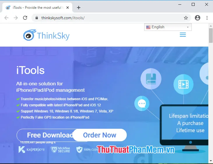 Hướng dẫn tải và cài đặt phần mềm iTools chính thức trên máy tính Windows/Mac