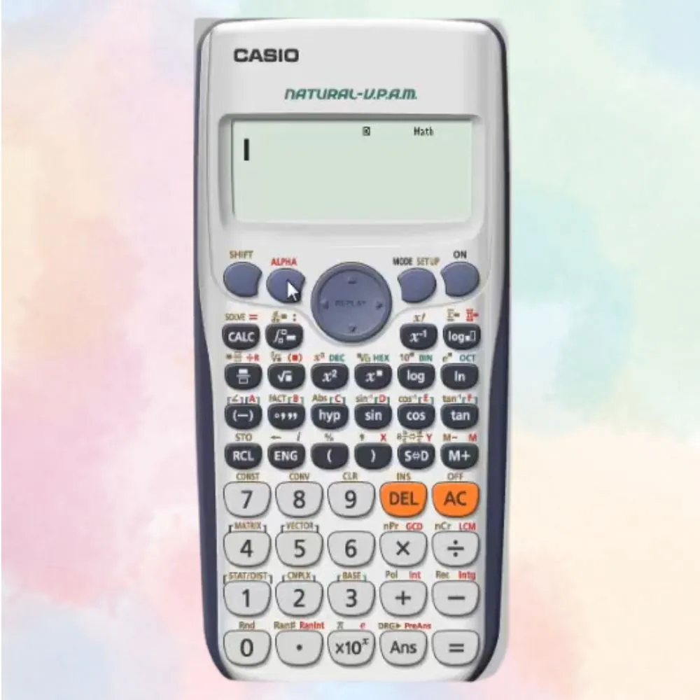 Alpha key on Casio calculator