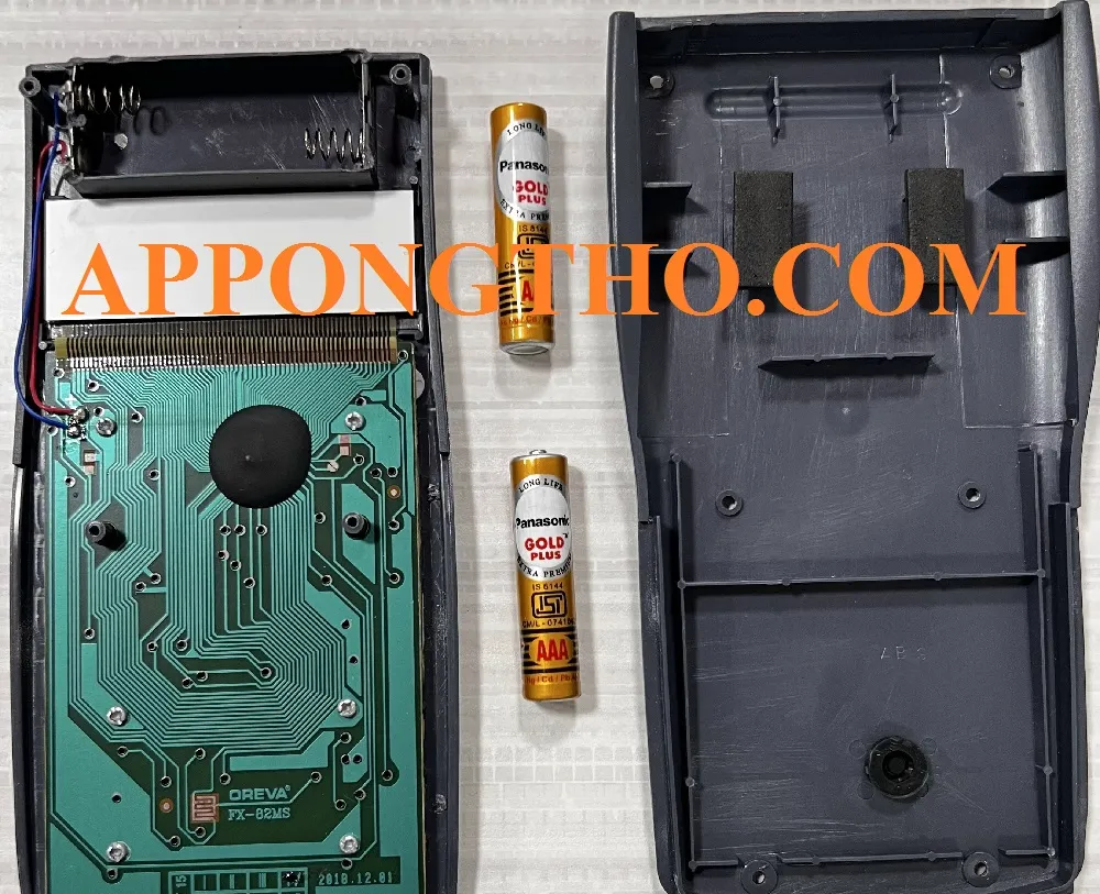 Sơ đồ nguyên lý hoạt động của các phân tử tinh thể lỏng trong màn hình máy tính Casio