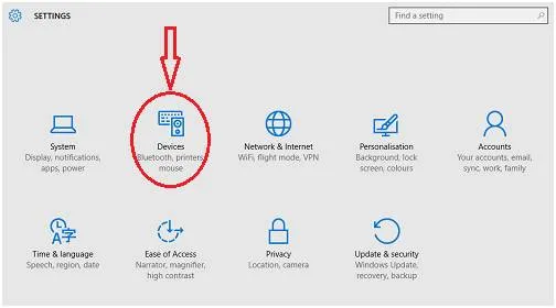 alt: Cài đặt Bluetooth và các thiết bị ngoại vi trên hệ điều hành Windows 10, hướng dẫn cách kết nối điện thoại với máy tính laptop
