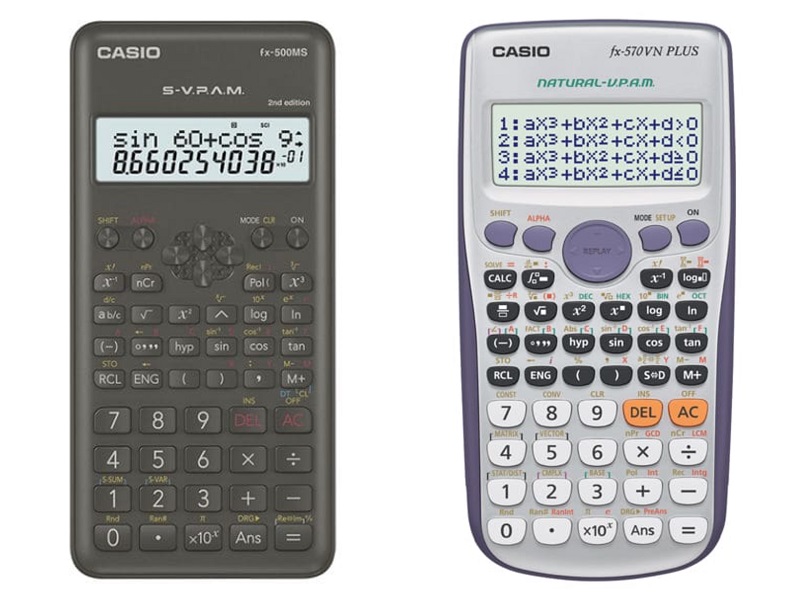 Cách Dùng Máy Tính Casio FX 500MS Toàn Diện Từ Cơ Bản Đến Nâng Cao