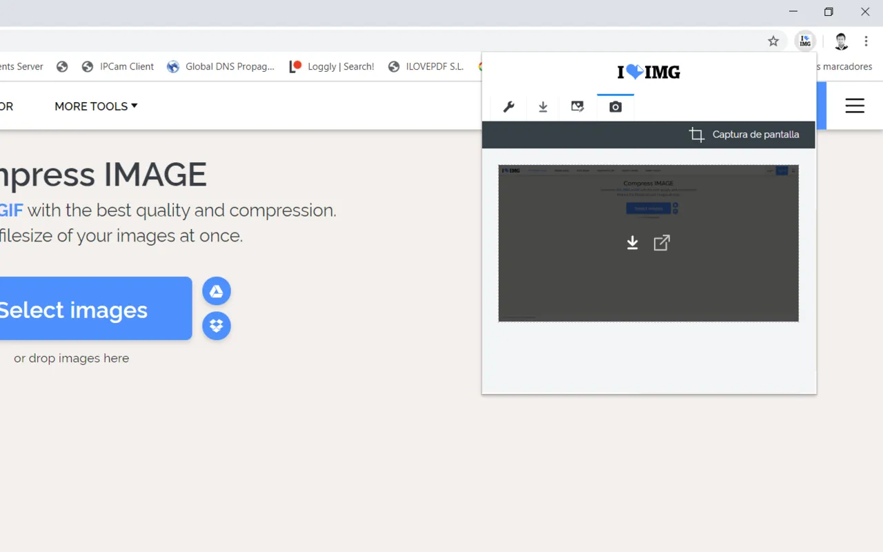 Công cụ iloveIMG, giải pháp trực tuyến nhanh chóng để làm nét và tối ưu hóa hình ảnh trên máy tính.