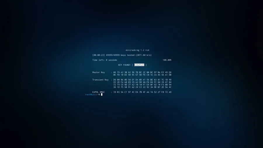 Thực hiện tấn công Aircrack-Ng để thu thập handshake và bẻ khóa mật khẩu wifi trên máy tính chạy Kali Linux