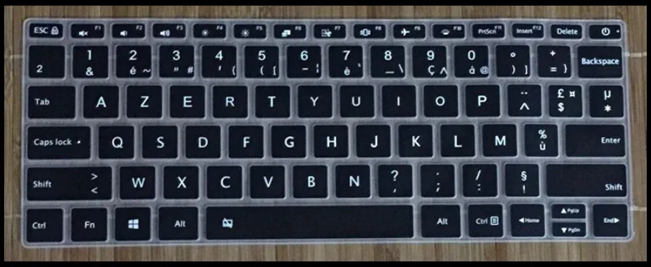 Hình ảnh so sánh bố cục bàn phím AZERTY và cách chỉnh bố cục ký tự trên máy tính