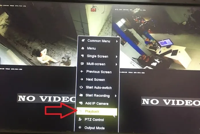 Cách xem lại camera giám sát Hikvision trên tivi
