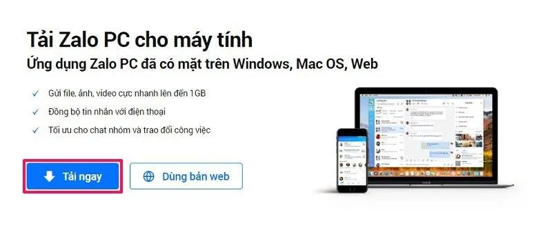 Giao diện ứng dụng Zalo PC, bước đầu tiên quan trọng cho allintitle:cách phục hồi tin nhắn zalo trên máy tính