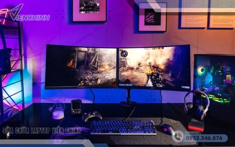 Kiểm tra cổng kết nối và dây cáp chuyển đổi (Adapter) cần thiết trước khi chia 2 màn hình