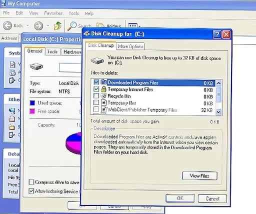 Công cụ dọn dẹp ổ đĩa Disk Cleanup và Ccleaner để giải phóng dung lượng