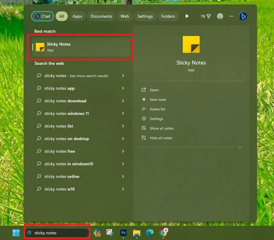 Ghi chú tạo mới