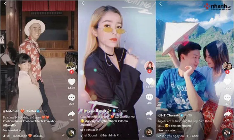 Tạo video TikTok theo trend với nội dung sáng tạo