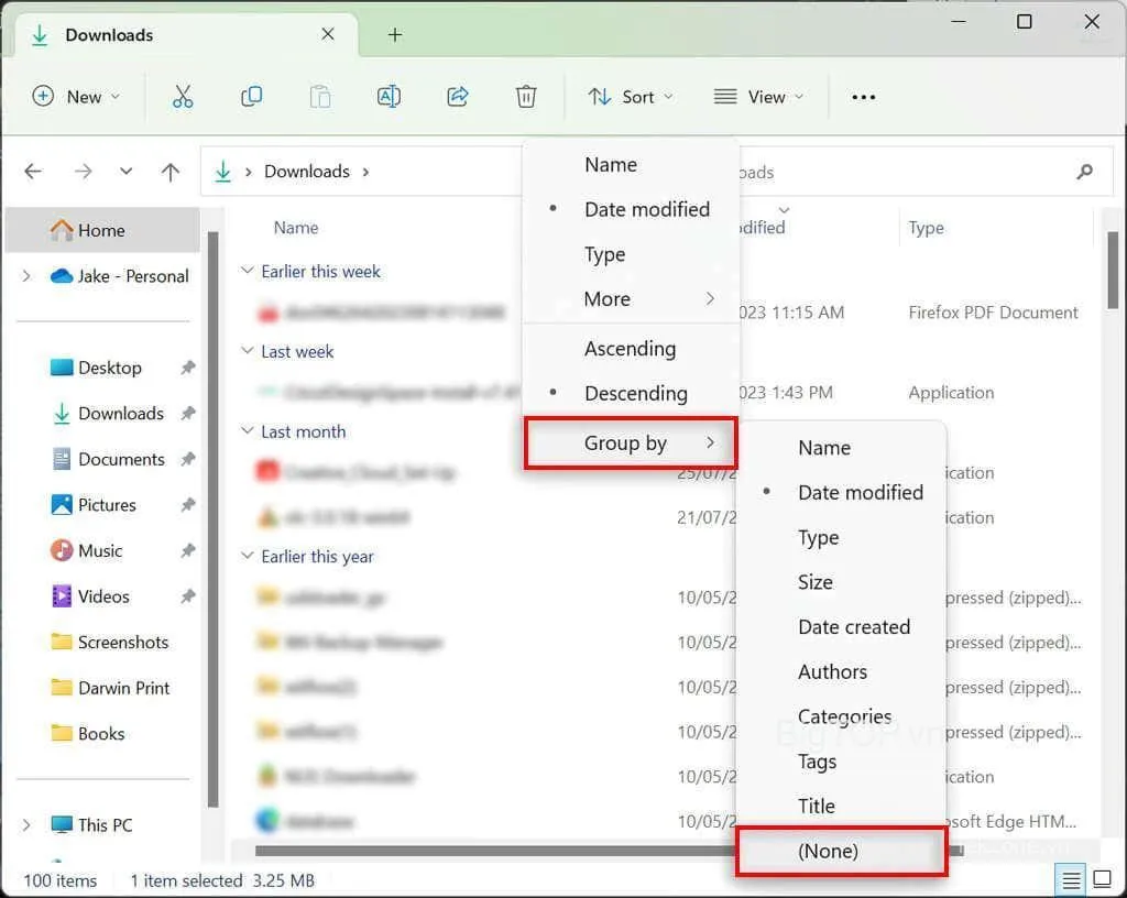 Cấu trúc thư mục khoa học giúp sắp xếp file hiệu quả