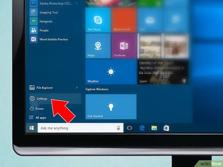 Giao diện Windows Settings, chọn mục Devices để thiết lập kết nối tai nghe Bluetooth
