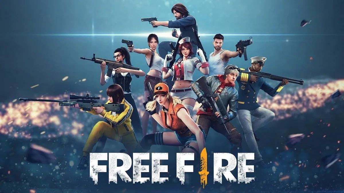 Giao diện chính và nhân vật trong game Free Fire