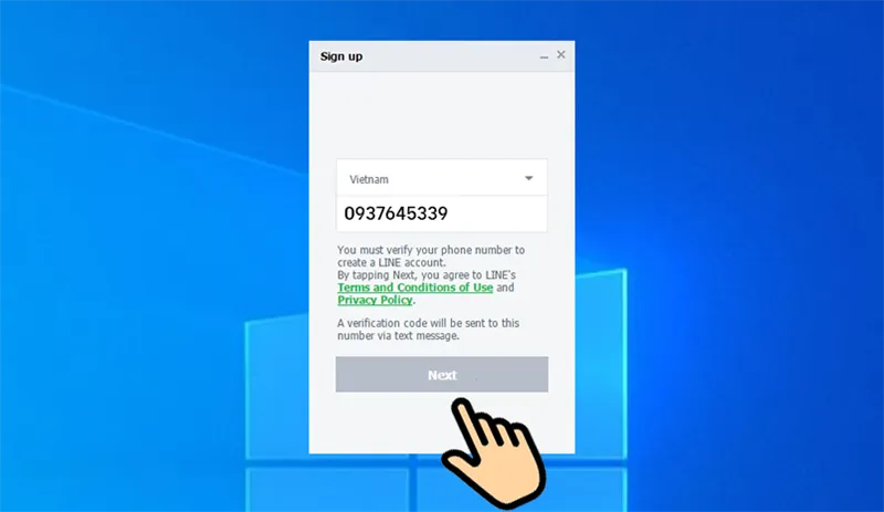 Cách đăng ký tài khoản Line trên điện thoại, máy tính đơn giản