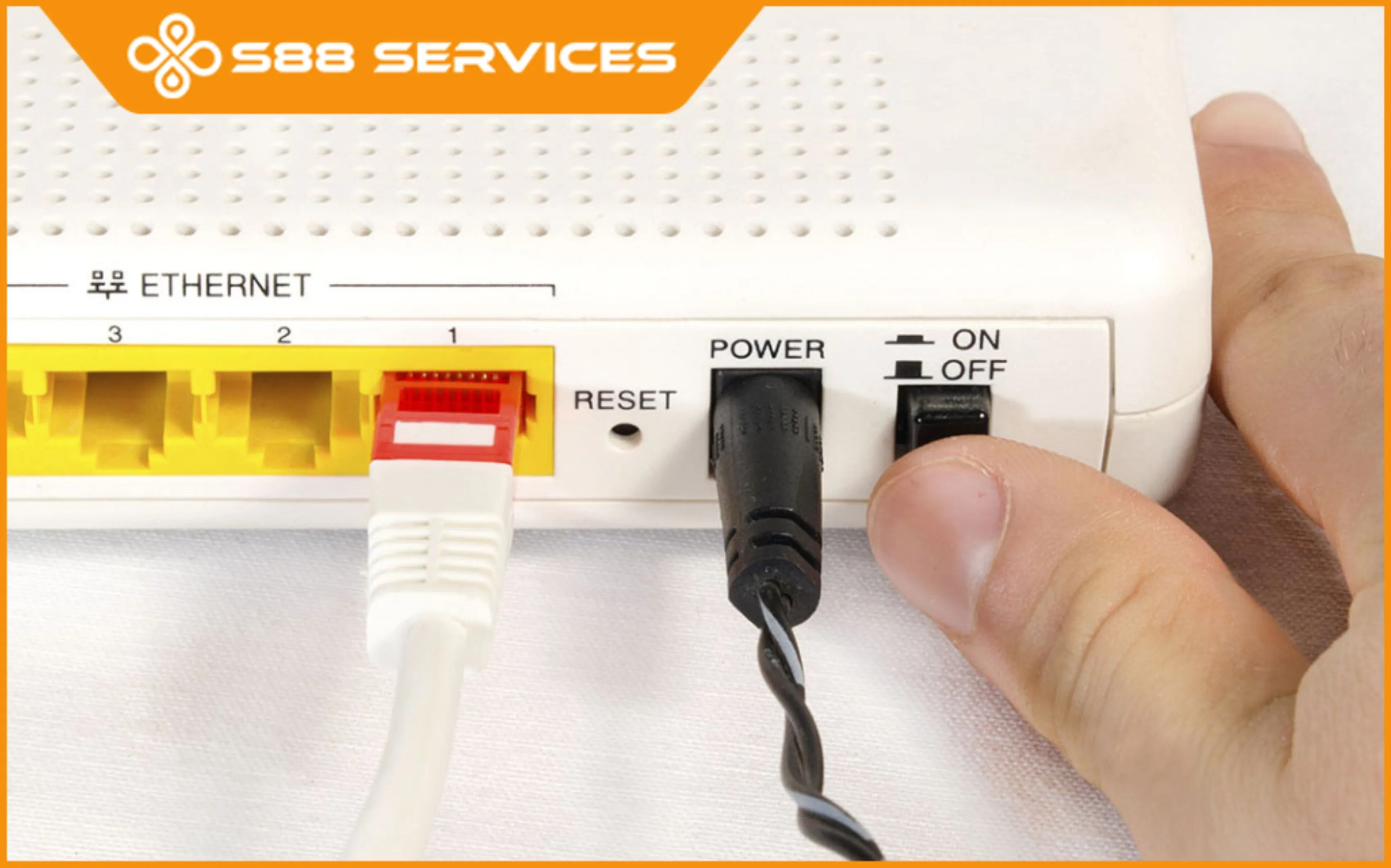 Cách tắt và khởi động lại router để sửa lỗi kết nối mạng