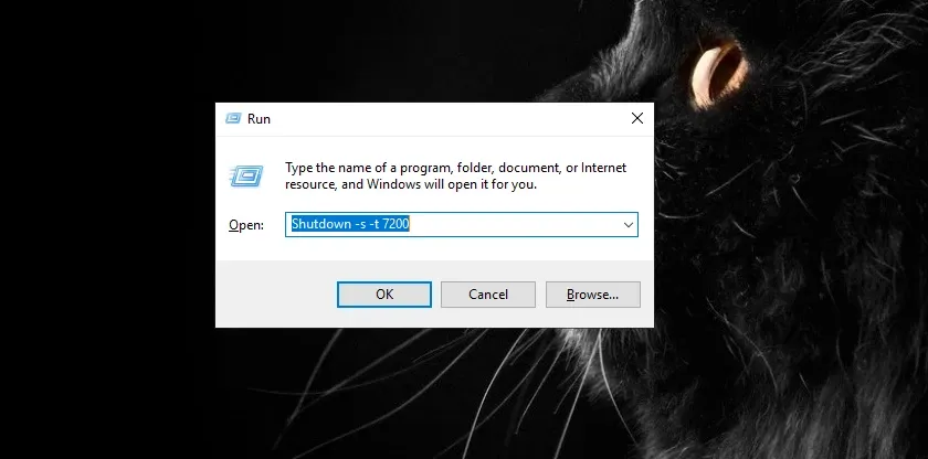 Cách hẹn giờ tắt máy tính bằng lệnh Run