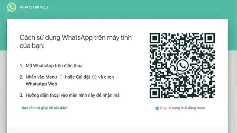 Hướng dẫn quét mã QR để kích hoạt và sử dụng WhatsApp trên máy tính PC