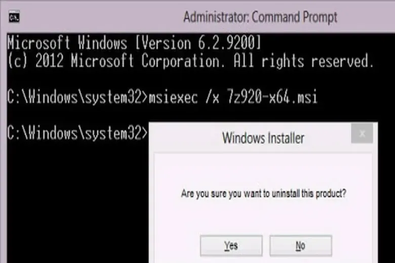 Cách gỡ cài đặt các tập tin có định dạng MSI bằng cách nhấp chuột phải