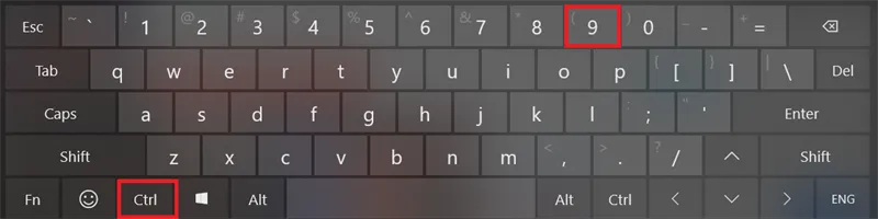 Thủ thuật dùng Ctrl 9 để chuyển nhanh đến tab cuối cùng trong Chrome