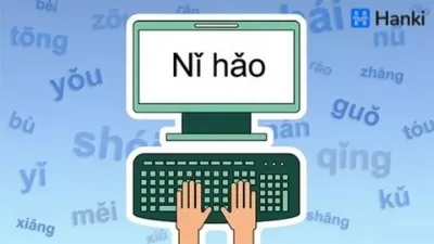 Mẹo gõ nhanh âm Ü (u với hai chấm) bằng cách sử dụng phím V khi thực hiện cách gõ thanh điệu tiếng trung trên máy tính