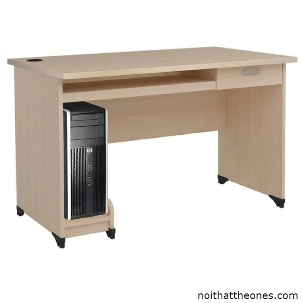 Bàn máy tính chữ L tiêu chuẩn công thái học giúp tối ưu không gian làm việc