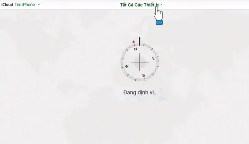 Bấm chọn tất bả các thiết bị
