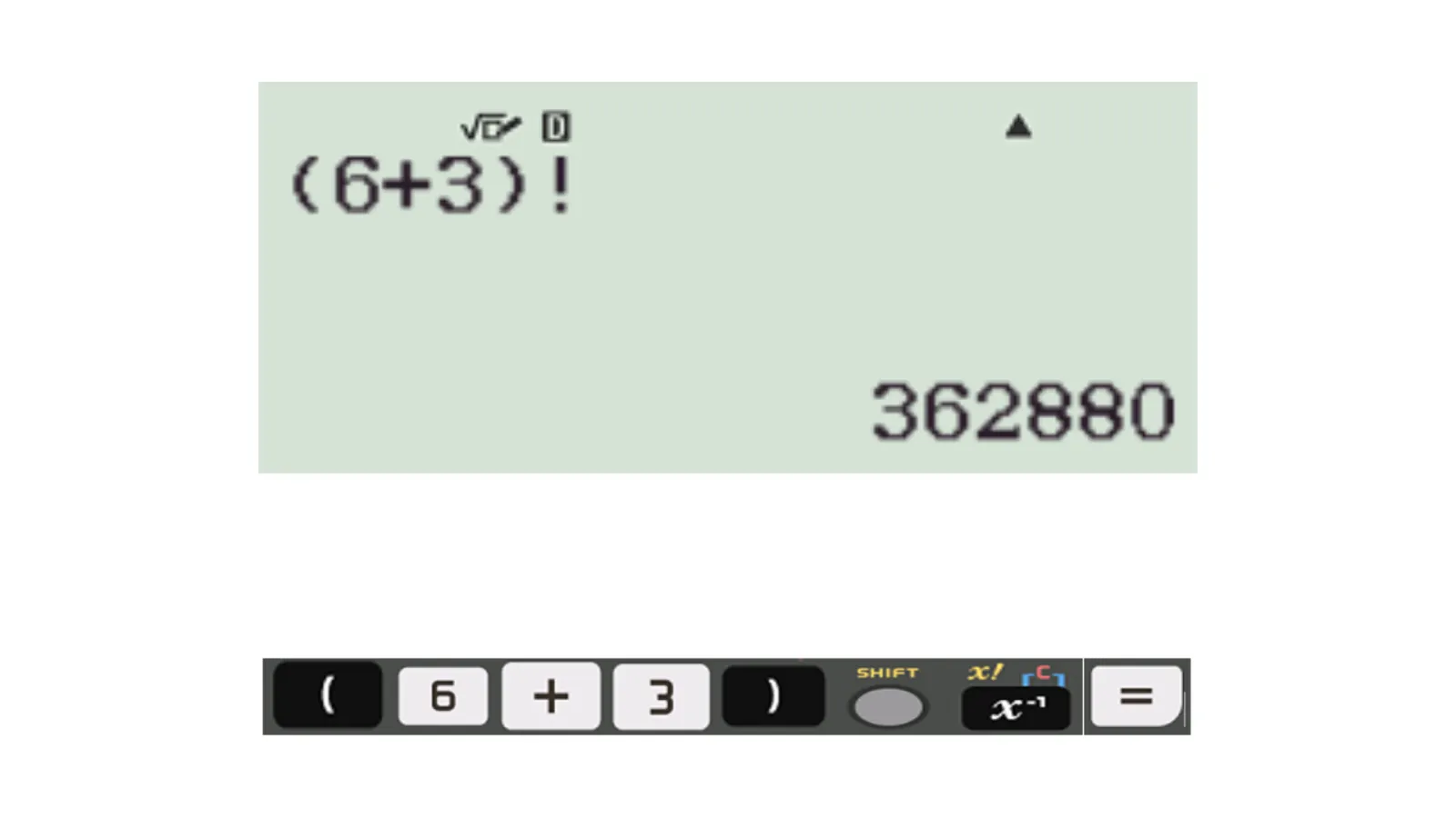 Cách bấm giai thừa trên máy tính Casio 580