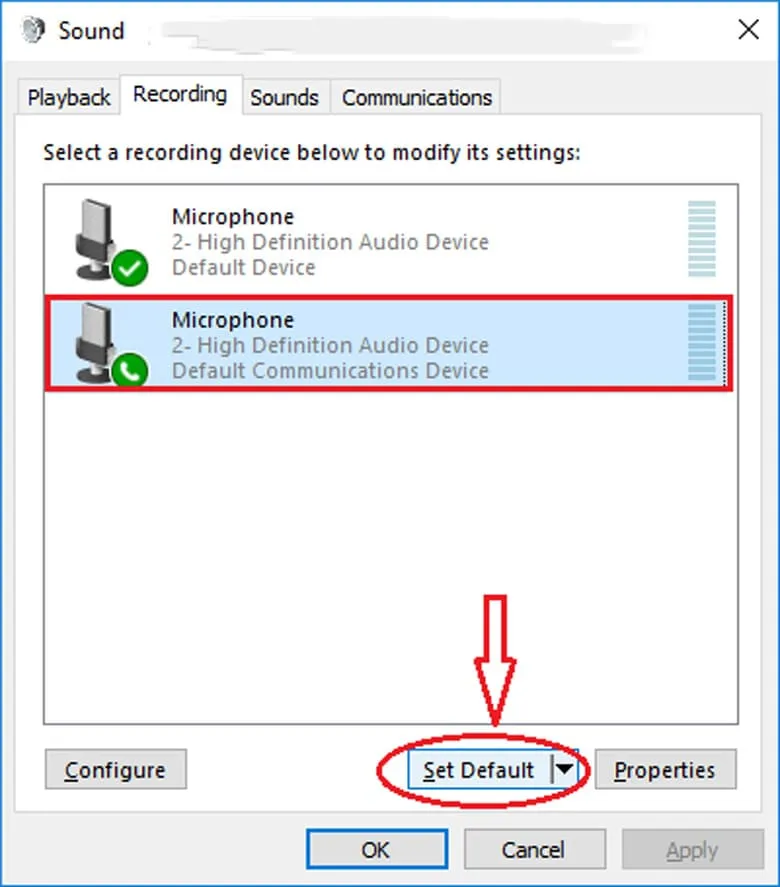 Cách bật micro trong Control Panel cho hệ điều hành Win 7 và Win 8