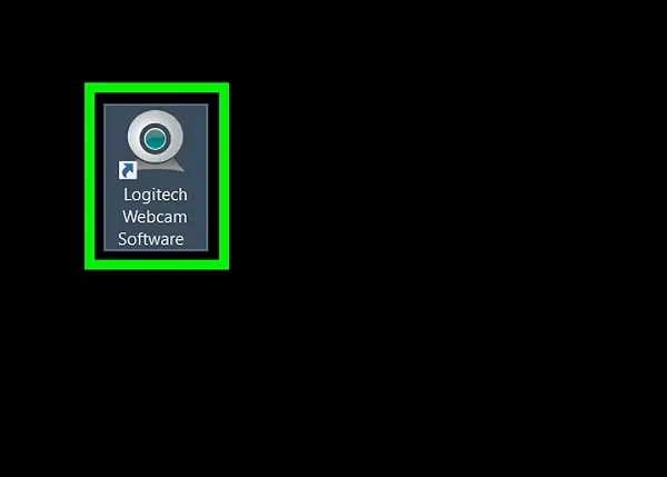 Giao diện ứng dụng Camera của Windows sau khi hoàn tất cách mở camera trên máy tính bàn