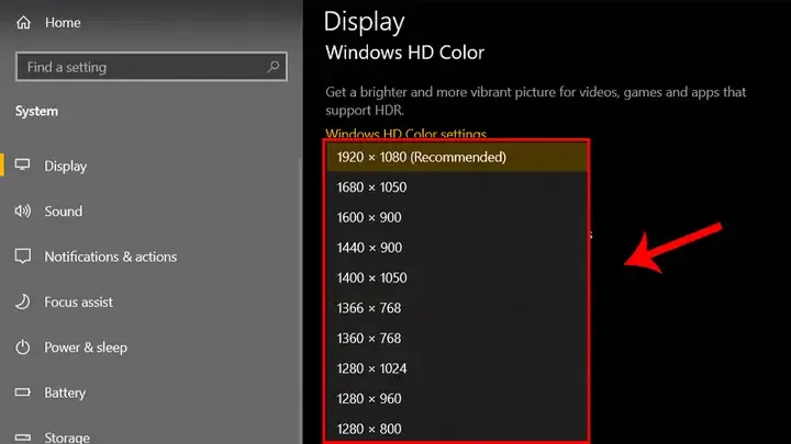 Thanh trượt Overscan và Underscan trong cài đặt điều khiển card đồ họa để tối ưu cách chỉnh khung màn hình máy tính