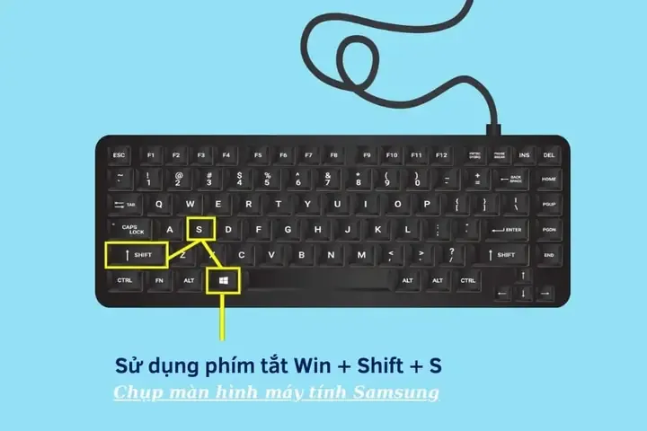 Giao diện Snipping Tool và Snip & Sketch trên máy tính Samsung