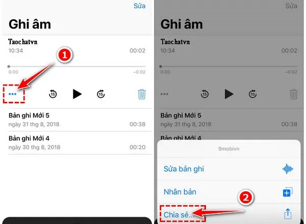 Chia sẻ file ghi âm qua email để tải về máy tính (Ảnh minh họa cho việc chuyển file nhỏ qua dịch vụ Mail)