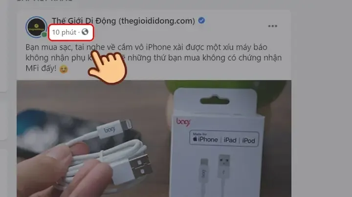 Giao diện Facebook trên máy tính, minh họa tầm quan trọng của việc sao chép đường dẫn bài viết